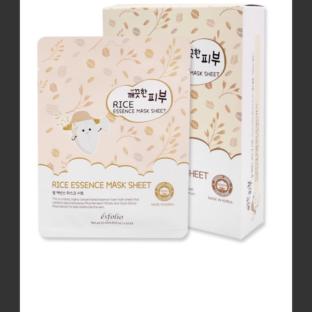 Esfolio Rice Essence Mask Sheet